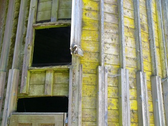 Oregon barn silo window, photo by Linda A Levy, Santa Cruz, CA Digital Artist